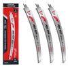 EZARC Japanese Teeth Reciprocating Saw Blades 12 Inch, Arc Edge
