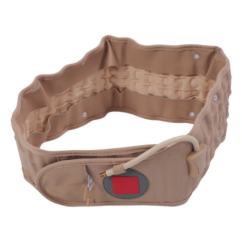 Back Traction Decompression Belt 360 Degrees Wrapping Inflatable Lumbar Support