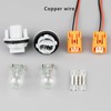 Svicari Rear Tail Light Socket with Wire Harness and Bulb