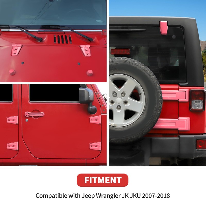SQQP 21PCS Full Set Exterior Trim Kit Fit for 2007-2017