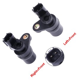 ANGLEWIDE 2 x ABS Wheel Speed Sensors Left & Right & Rear Replacement for 2000-2006 for Toyota Tundra 1998-2004 for Toyota Tacoma