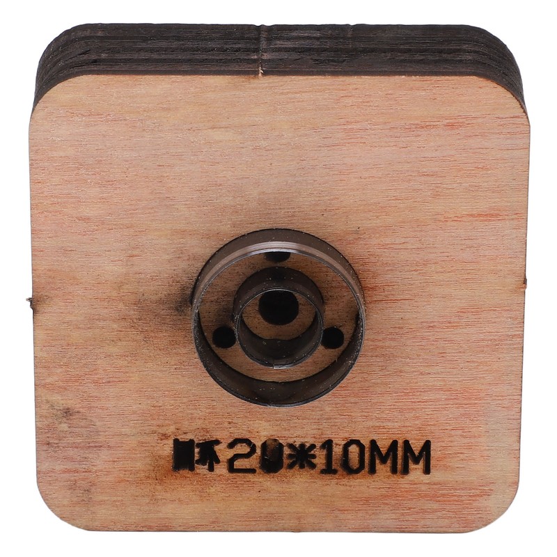 Leather Cutting Die 20x10mm Circular Ring Shape Punch Cutter Craft
