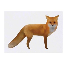 'Fox' Temporary Tattoo - Water Resistant, Skin-Safe, Non-Toxic Transfer (TO00031418)