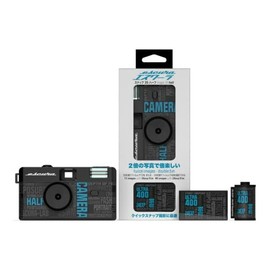 ESCURA Film Camera, Half Camera, Film Camera, Twice the Number of Films, Retro, Easy, Lightweight, Compact, 1.4 inches (35 mm) Camera, ESCURA Snaps 35 half with Black and White Film
