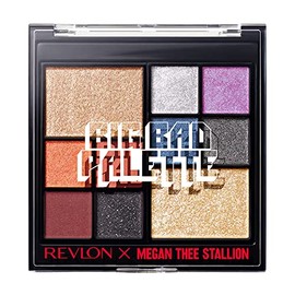 Revlon Eyeshadow Palette, Megan Thee Stallion Eye Makeup, Creamy Pigmented in Blendable Matte & Pearl Finishes, 001 Big Bad Palette, 0.37 Oz#