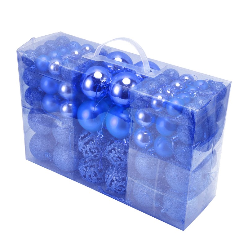 100pcs Christmas Ball Ornaments Shatterproof Hanging Balls for Christmas Tree