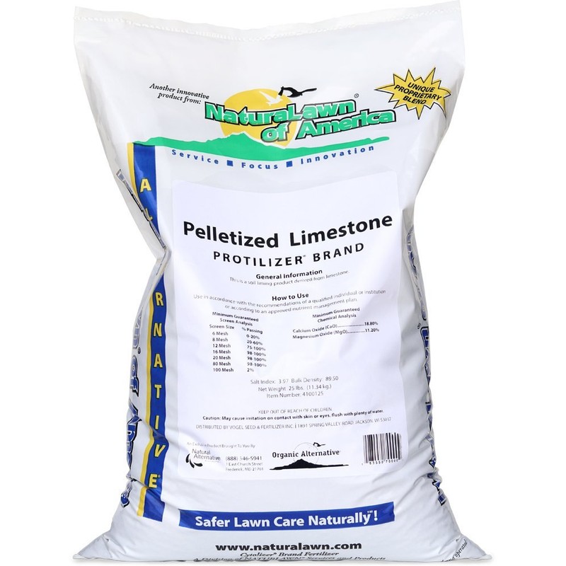 Natural Alternative Pelletized Lime Enriched for Acidic Soils 25 lb