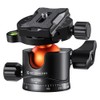 K&F Concept 36mm Metal Tripod Ball Head 360 Degree Rotating
