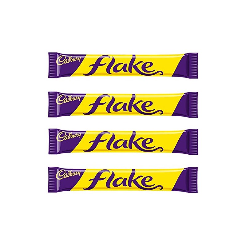 Cadbury Flake Bar | Total 4 bars of British Chocolate