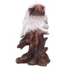 Resin Craftwork Craft Animal Sculptures Decorative Ornament Home Office DecorationEagle
