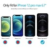 Suoman 3-Pack for 12 Pro Max Camera Lens Protector, 9H