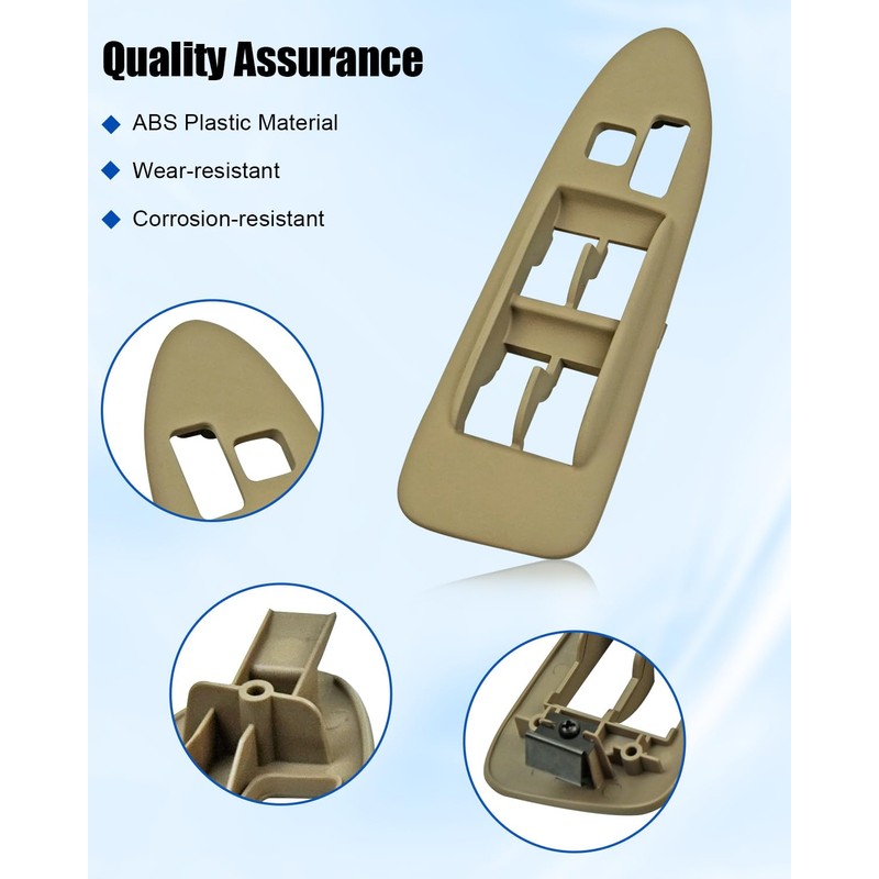 ULZOZN Window Switch Bezel Trim Fit for Toyota Camry CE