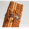 Myth Square: Picnic Basket, Hand Held Size, Lid Included, Travel,