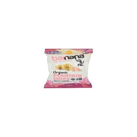 Barnana Organic Plantain Chips, Himalayan Pink Salt, 2 Ounce