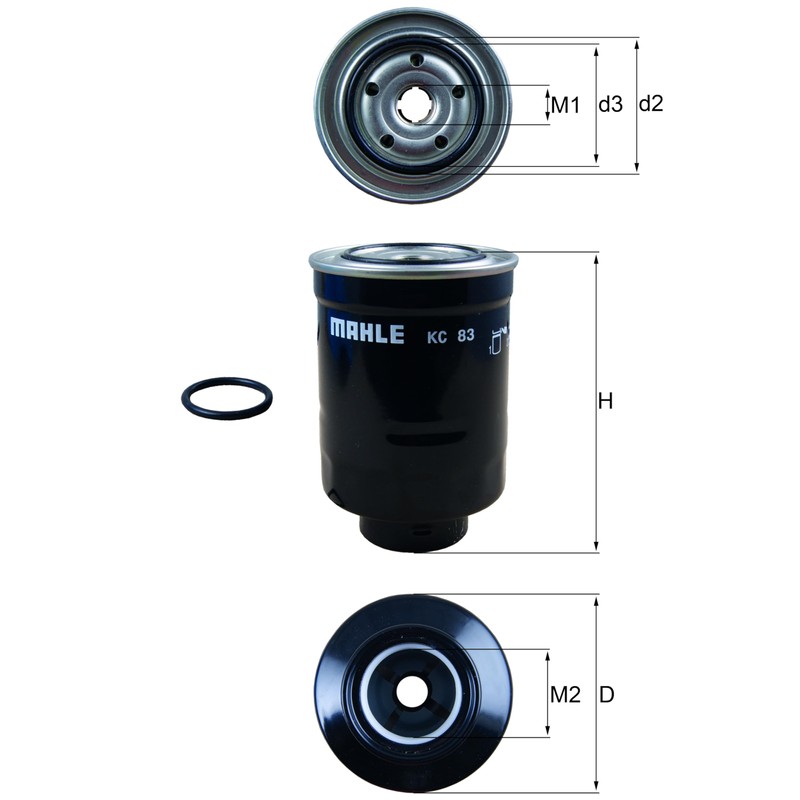 Knecht KC 83 Fuel filter