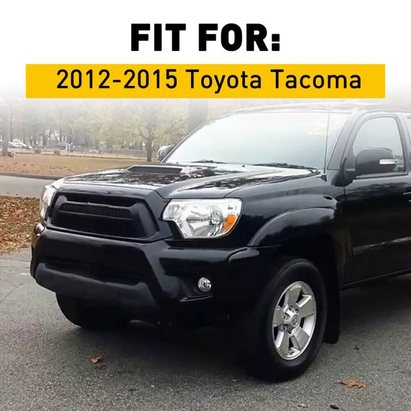 LIANGREN Set For Toyota Tacoma 2012-2015 Front Grille Headlight Filler