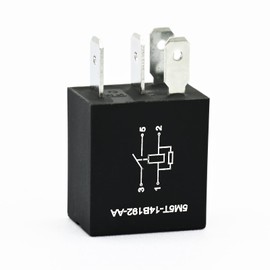 GROBARPART 5M5T-14B192-AA Automotive Relay Fit for S-Type and More, 12V 20A 4 Pins