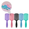 5PCS Women Hair Brush Scalp Massage Detangling Brush for Black