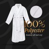 CHADSWORTH & HAIG Minx Plush Bathrobe - Plush Interior and