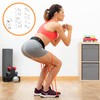 InnovaGoods - Fitness Belt with Resistance Bands, 40 lb Strength,
