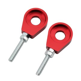 15 mm Chain Tensioner Adjuster Pack of 2 Chain Tensioner Replacement for CRF XR 50 70 Pit Bike Dirt Bike Mini Bike ATV Offroad Motorcycle Red