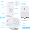 Nineleaf Motion Detector Doorbell, Motion Detector Alarm, Door Chime for