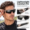 UV400 Sports Sunglasses for Men & Women – Lightweight Wrap-Around