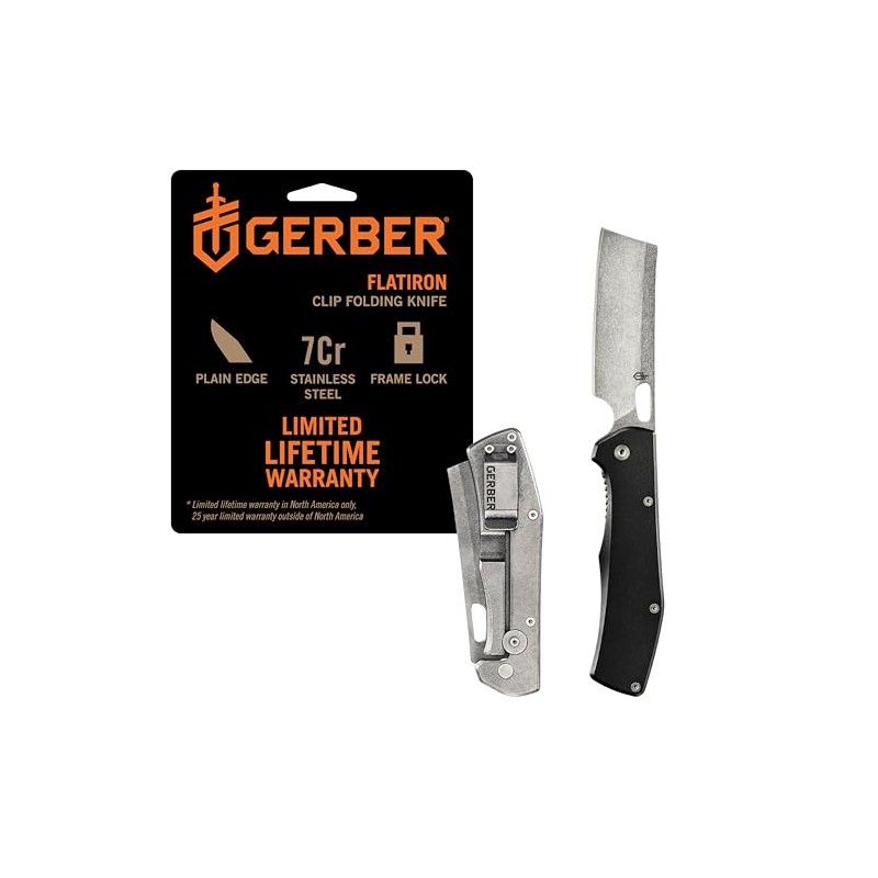 Gerber Flatiron - Cuchillo plegable