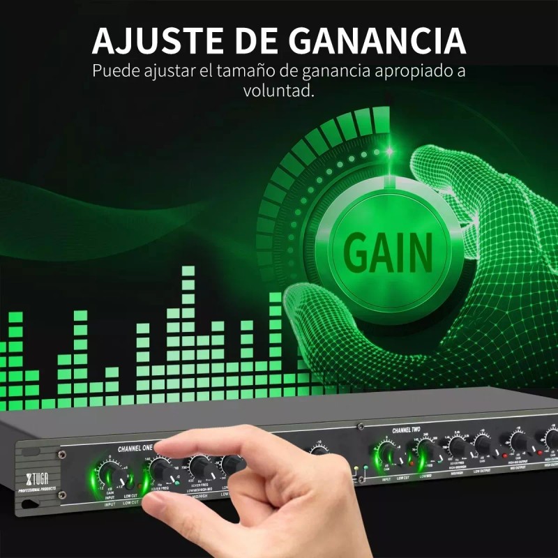 Otras Mxx 234xl Crossover Audio Profesional 3 Vías Divisor Frecuencia