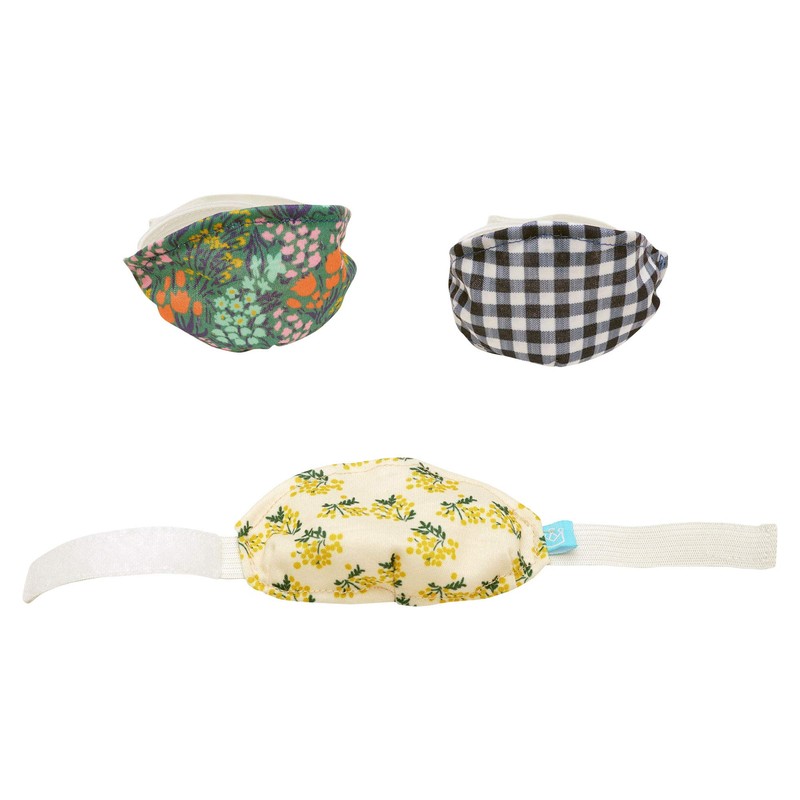 Manhattan Toy Pretend Play Fabric Play Masks for Stuffed Animals