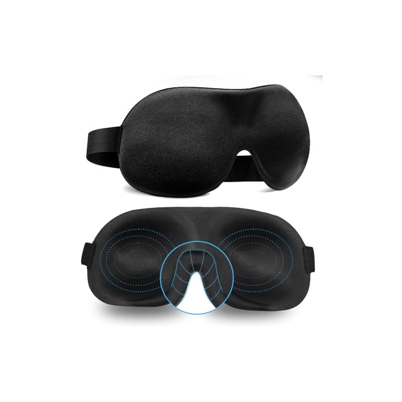 Sleep Mask Invisible Alar Deep Orbit 3D Eye Mask Ultra