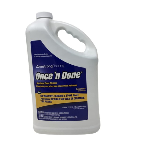 Armstrong Armstrong 330408 Once 'N Done Concentrated Floor Cleaner, 1-Gallon