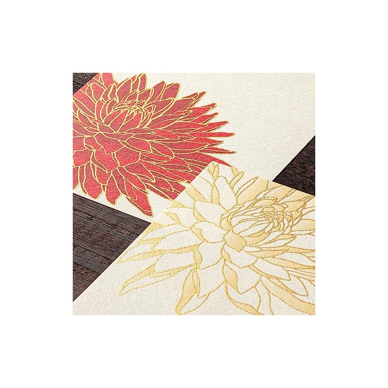 Midori S2 89555006 Single Brush Note, Autumn Letter, Paper Series,