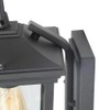 LNC Black Outdoor Wall Lantern, Farmhouse Waterproof Exterior Light Fixtures