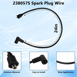 Ignition Coil Wire Replacement for KohlerK91 K141 K161 K181 K241 K301 K321 238057S Spark Plug Wire