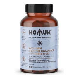 Hormo Balance + Probiotics | Nomuk| 60 Cápsulas