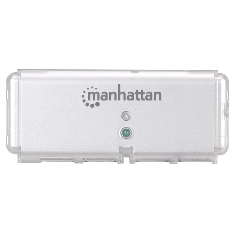Hub Manhattan USB 2.0 - 4 Puertos - Sin Fuente