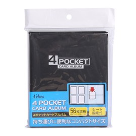 Aclass 4 Pocket Card Album (Black)