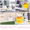 Mini Trash Can,Desktop Waste Bin,Mini Desk Trash Can,Flip Countertop Garbage