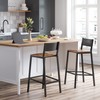 VASAGLE Bar Stools, Set of 2 Bar Chairs, Tall Bar