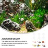 Hemobllo 6pcs Fish Tank Decorations, Mini Aquarium Decorations Floating Cute