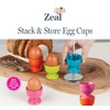 Zeal G277RLATX Egg Cups, Melamine, Bright Mix