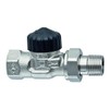 TA Heimeier 2202-04.000 Thermostat Valve Base Standard Continuity Shape Gunmetal Nickel-Plated 1 Inch