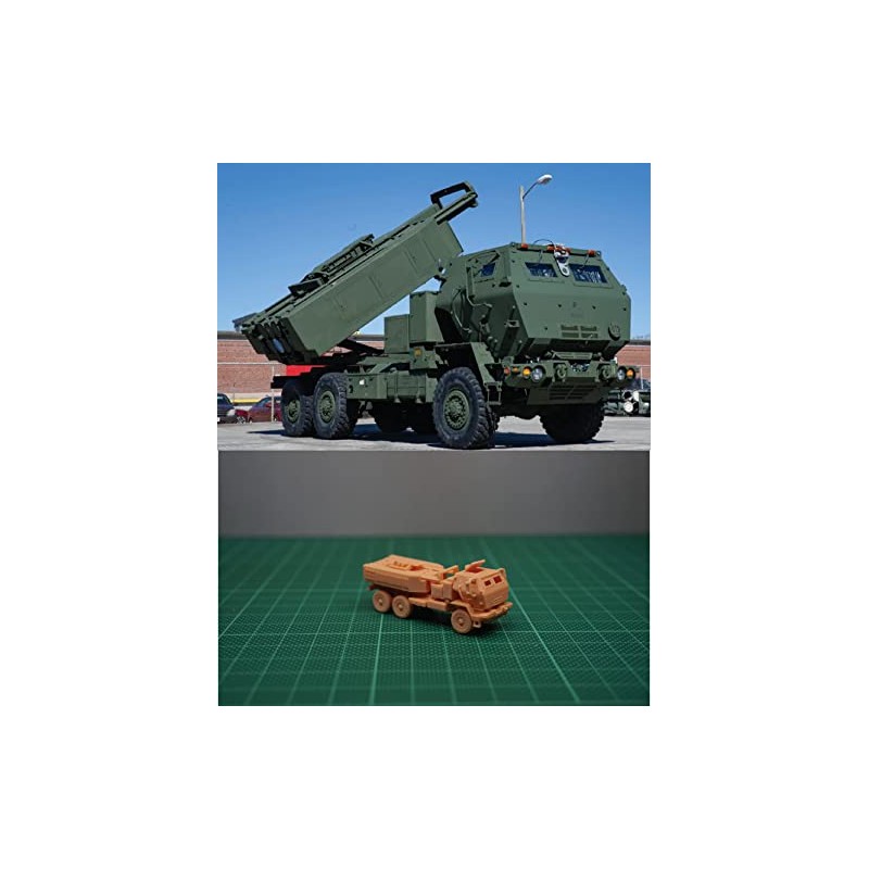 Kamiya Model 1/144 USA M142 HIMARS Rocket Launcher Resin Kit
