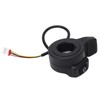 Thumb Controlled Accelerator with Power Switch Speed Control Throttle Raised