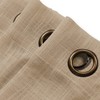 Palma Linen Textured Semi Sheer Curtains for Living Room 96