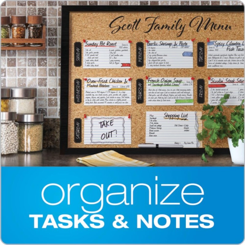 Oxford Ruled Index Cards, 5" x 8", White, 100/Pack (51)