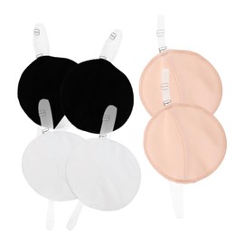 TOVINANNA Underarm Sweat Absorbent Pads for Women 3 Pair Set Workout Armpit Pads Gym Wear Washable Quick Dry Discreet