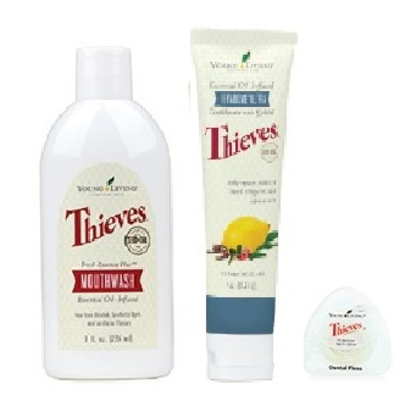 Young Living Essential Oils - Thieves Oral Care Kit