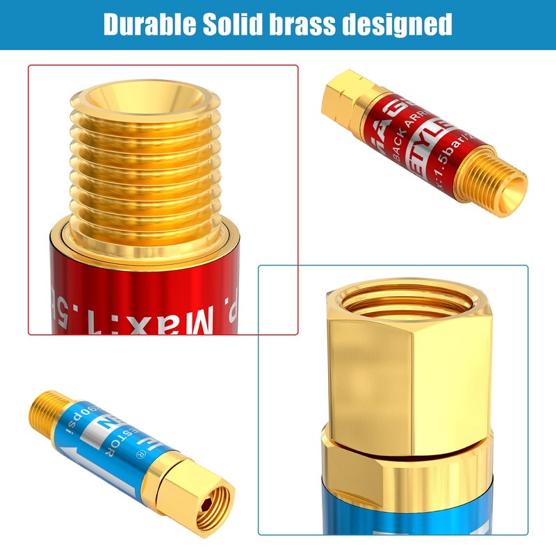 Flashback Arrestor, IMAGE Oxy Propane Flashback Arrestor, Oxygen Acetylene Propane